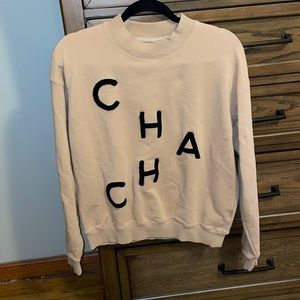 ELLandEMM CHA CHA mock sweatshirt
